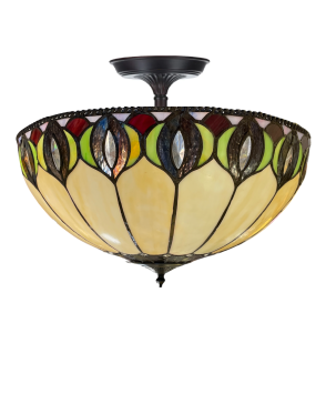 Tiffany plafondlamp Nazar 50cm -Flow