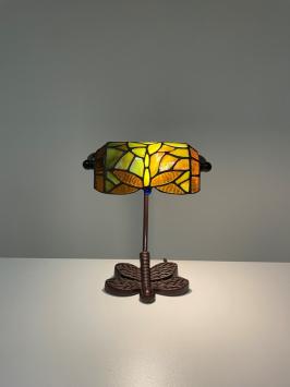 Tiffany Bureaulamp Dragonfly