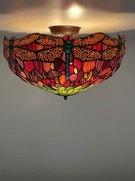 Tiffany hanglamp Dragonfly 50 Flow