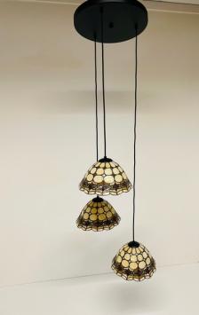 Tiffany hanglamp Cherry 25 Triple Round