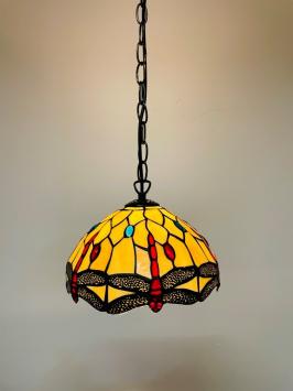 Tiffany hanglamp Dragonfly 25cm