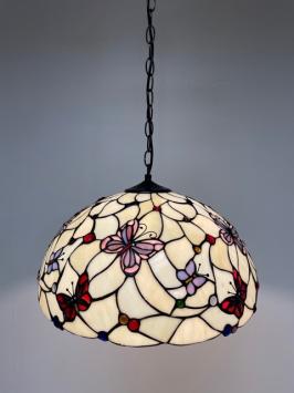 Tiffany hanglamp Ø 50cm Papillon -98 3 fittingen