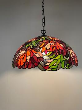 Tiffany hanglamp Peony 50 / 98 3 fittingen