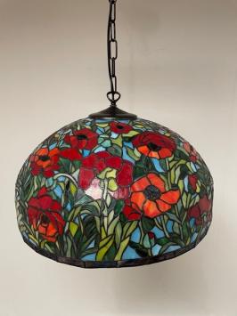 Tiffany hanglamp Rosas 50 - 98 3 fittingen