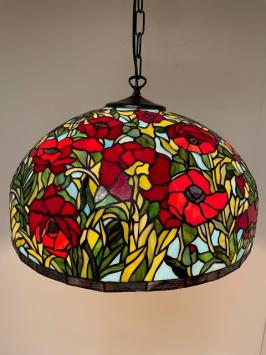 Tiffany hanglamp Rosas 50 - 98 3 fittingen