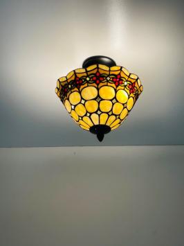 Tiffany plafondlamp Cherry 25-96