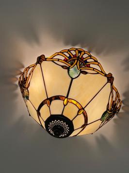 Tiffany plafondlamp 40cm Elba - 80