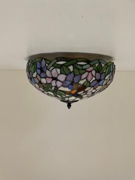 Tiffany plafondlamp 40cm Hummingbird