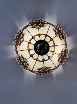 Tiffany plafondlamp 50cm Elba - 80