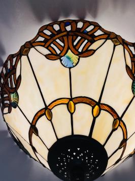 Tiffany plafondlamp 50cm Elba - 80