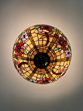 Tiffany plafondlamp Alabama 0 Flow