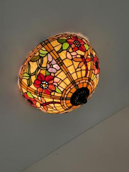 Tiffany plafondlamp Alabama 4080