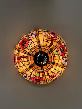 Tiffany plafondlamp Alabama 4080