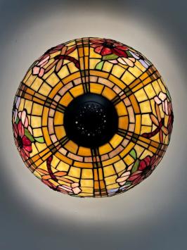 Tiffany plafondlamp Alabama 50/ Flow