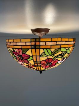 Tiffany plafondlamp Alabama 50/ Flow