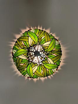 Tiffany plafondlamp Andorra 40  80