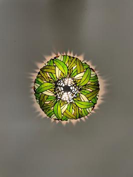 Tiffany plafondlamp Andorra 40  80