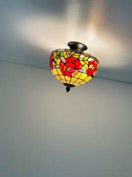 Tiffany plafondlamp Austria 25/96