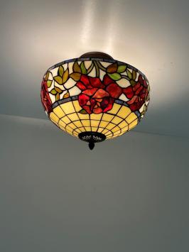 Tiffany plafondlamp Austria 40 Flow