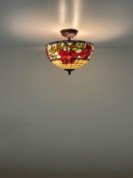 Tiffany plafondlamp Austria 40 Flow