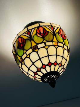 Tiffany plafondlamp Bari 20-96