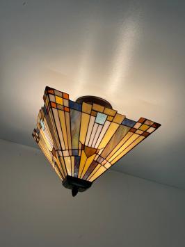 Tiffany plafondlamp Belgium 40 Flow