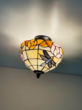 Tiffany plafondlamp Bolzano 25/96