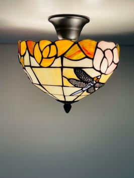 Tiffany plafondlamp Bolzano 25/96