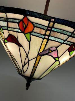 Tiffany plafondlamp Calla - C2