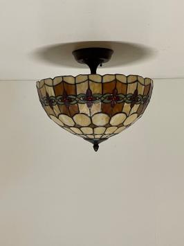 Tiffany plafondlamp Cherry 40  Flow