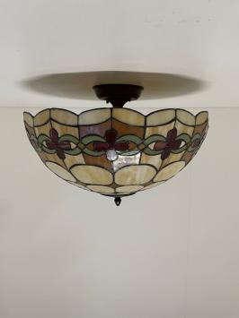 Tiffany plafondlamp Cherry 50 Flow