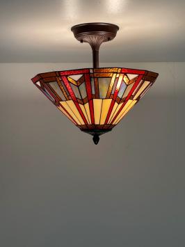 Tiffany plafondlamp Denmark  40 Flow