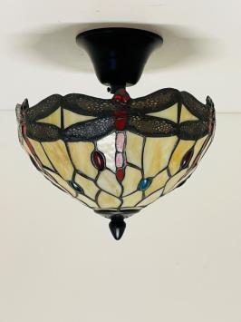 Tiffany plafondlamp Dragonfly 1034-  2596