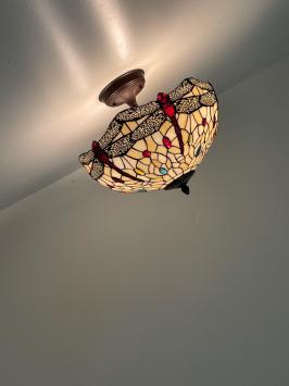 Tiffany plafondlamp Dragonfly  40 Flow - 1634