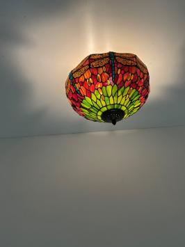 Tiffany plafondlamp Dragonfly 40 Flow - 9201