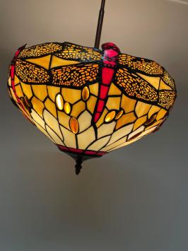 Tiffany plafondlamp Dragonfly - C2  - 1101