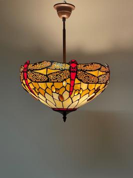 Tiffany plafondlamp Dragonfly - C2  - 1101