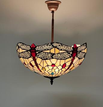 Tiffany plafondlamp Dragonfly - C2  - 1634