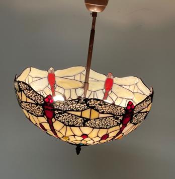 Tiffany plafondlamp Dragonfly - C2  - 1634