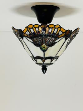 Tiffany plafondlamp Elba 25-96