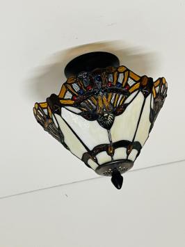 Tiffany plafondlamp Elba 25-96