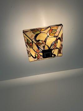 Tiffany plafondlamp Estland 36  Flow