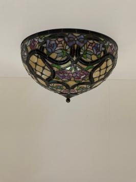 Tiffany plafondlamp Floreale 50  80