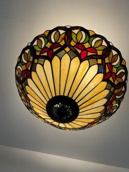 Tiffany plafondlamp France 52  Flow