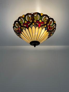 Tiffany plafondlamp France 52  Flow