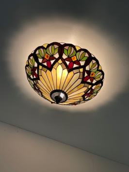 Tiffany plafondlamp France Loose 40  96