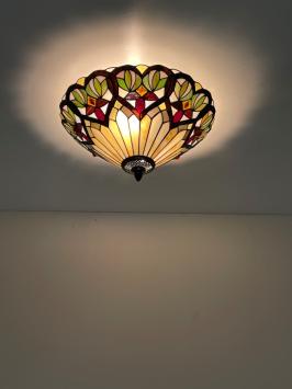 Tiffany plafondlamp France Loose 40  96