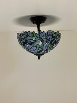 Tiffany plafondlamp Greece 36  Flow