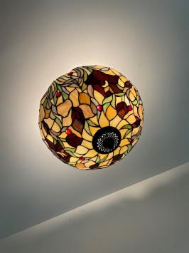 Tiffany plafondlamp Italy 40 Flow 