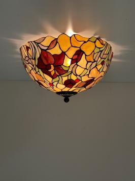 Tiffany plafondlamp Italy 40-80